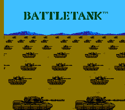 Battle Tank title screenshot